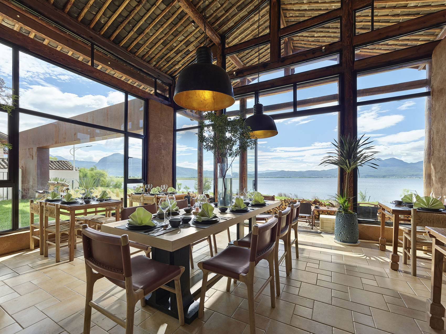 云南麗江·茶馬道拉市海麗世山居酒店設計 云南麗江·茶馬道拉市海麗世山居酒店設計